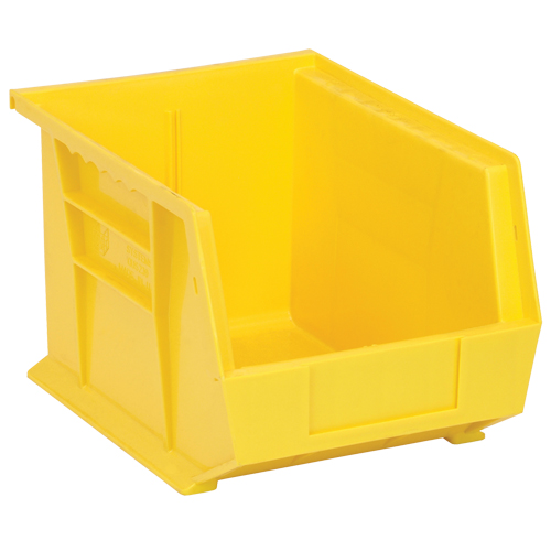 Bacs ultra empilable & suspendable, 8-1/4" la, 7" h x 10-3/4" p, Jaune Meunier Outillage Industriel