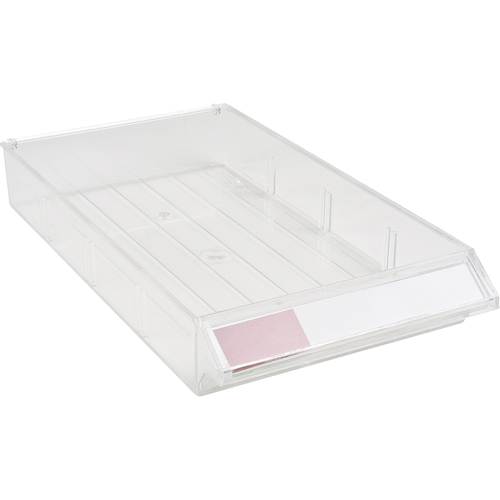Tiroir de rechange pour armoires de pi&egrave;ces KPC-300, Plastique, 5-3/8" la x 9-13/16" p, 1-3/5" h, Transparent Meunier Outillage Industriel