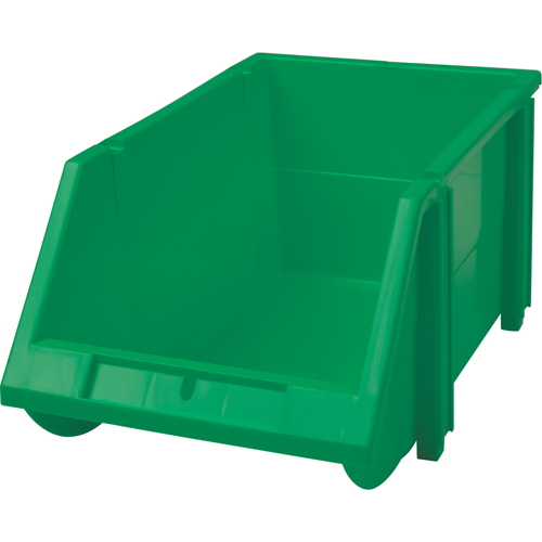 Bac empilable & &agrave; suspendre, 5-7/8" la, 4-11/16" h x 9-13/16" p, Vert Meunier Outillage Industriel