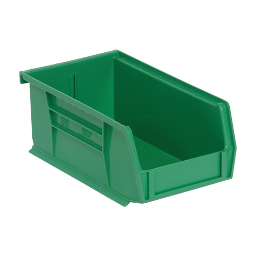 Ultra Stack & Hang Bin, 4-1/8" W x 3" H x 7-3/8" D, Green Meunier Outillage Industriel
