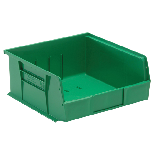 Bacs ultra empilable & suspendable, 11" la, 5" h x 10-7/8" p, Vert Meunier Outillage Industriel