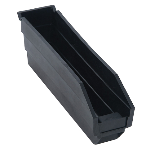 Recycled Shelf Bin, 11-5/8" W x 2-3/4" D x 4" H, 8 lbs. Capacity Meunier Outillage Industriel