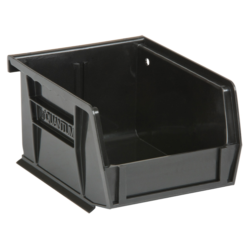 Ultra Stack & Hang Bin, 4-1/8" W x 3" H x 5-3/8" D, Black Meunier Outillage Industriel