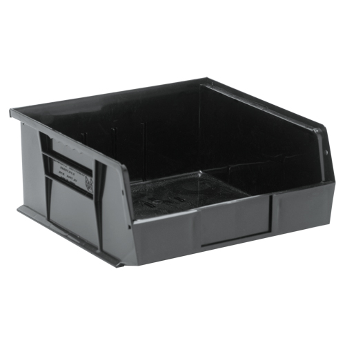 Bacs ultra empilable & suspendable, 11" la, 5" h x 10-7/8" p, Noir Meunier Outillage Industriel
