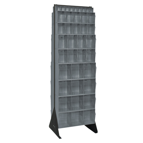 Tip-Out Bins Stand, 23-5/8" W x 16" D x 75" H, 72 Drawers Meunier Outillage Industriel