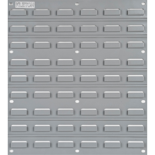 Metal Louvered Panel Bin Support Rack, 16 Bins, 18" W x 1/8" D x 19" H Meunier Outillage Industriel