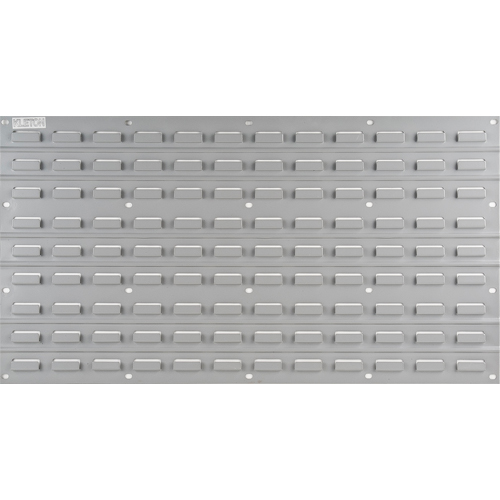 Panneau perfor&eacute; en m&eacute;tal pour bacs, 32 bacs, 36" la x 1/8" p x 19" h Meunier Outillage Industriel