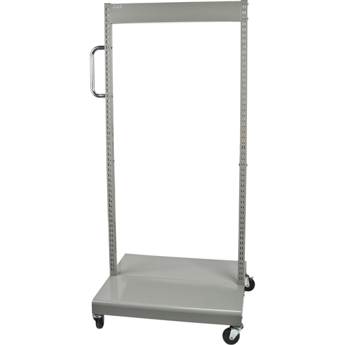 Mobile Tilt Bin Rack - Cart Only, Double-sided, 26-1/4" W x 22" D x 57-1/2" H Meunier Outillage Industriel
