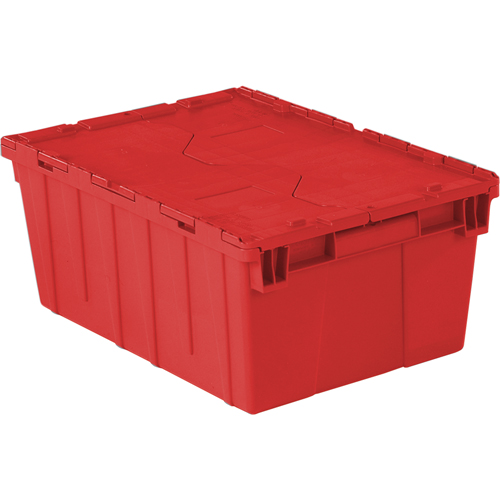 Flipak&reg; Polyethylene Plastic (PE) Distribution Containers, 21.9" x 15.2" x 9.3", Red Meunier Outillage Industriel