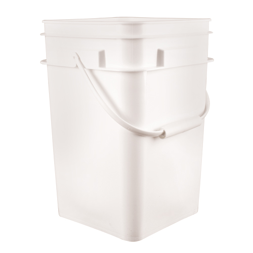 Square Pail, Plastic, 4.25 gal. Meunier Outillage Industriel