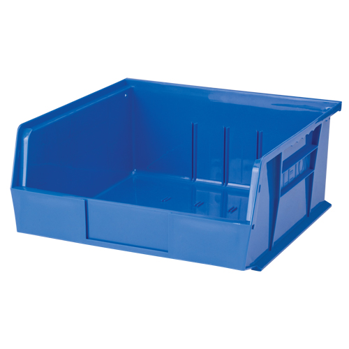Stack & Hang Bin, 11" W x 5" H x 10-7/8" D, Blue Meunier Outillage Industriel