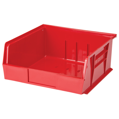 Stack & Hang Bin, 11" W x 5" H x 10-7/8" D, Red Meunier Outillage Industriel
