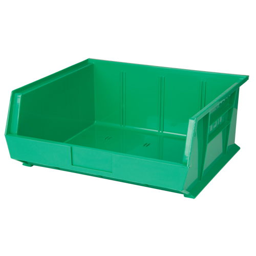 Stack & Hang Bin, 16-1/2" W x 7" H x 14-3/4" D, Green Meunier Outillage Industriel