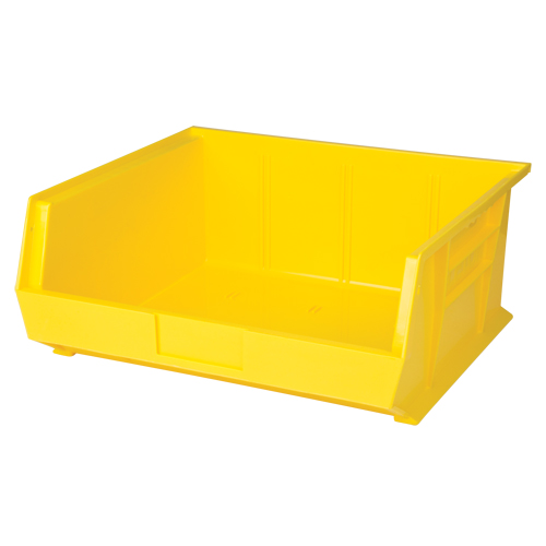 Bac empilable & &agrave; suspendre, 16-1/2" la, 7" h x 14-3/4" p, Jaune Meunier Outillage Industriel