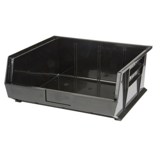 Bac empilable & &agrave; suspendre, 16-1/2" la, 7" h x 14-3/4" p, Noir Meunier Outillage Industriel