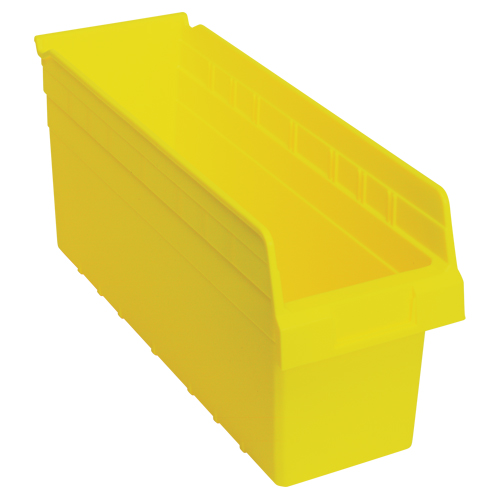 Bacs pour &eacute;tag&egrave;re Store-Max, 6-5/8" la x 8" H x 17-7/8" p, Jaune, Capacit&eacute; 56 lb Meunier Outillage Industriel