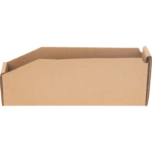 Boîtes profondes en carton ondul&eacute;, 1-15/16" la x 11-1/4" p x 4-1/2" h, Beige Meunier Outillage Industriel