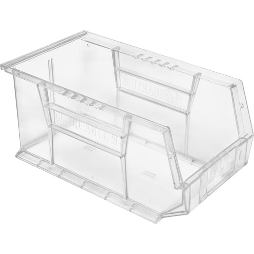 Crystal Clear Ultra Bins, 8-1/4" W x 7" H x 14-3/4" D, Clear Meunier Outillage Industriel