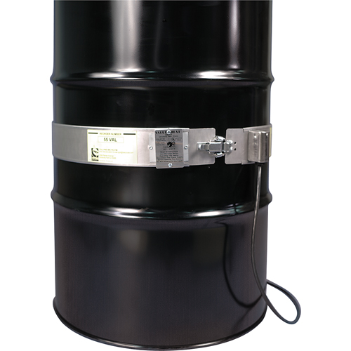 Chauffe-barils &eacute;conomiques, Barils en acier, 55 gal. US (45 gal. imp.), 0°F - 550°F, 120 V Meunier Outillage Industriel