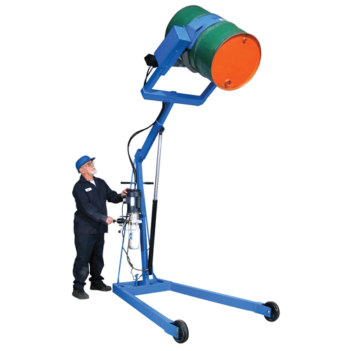 Manipulateurs de barils Hydra-Lift, Capacit&eacute; 55 gal. US (45 gal. imp.) Meunier Outillage Industriel