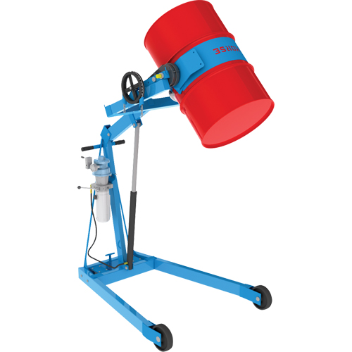 Manipulateurs de barils Hydra-Lift, Capacit&eacute; 55 gal. US (45 gal. imp.) Meunier Outillage Industriel