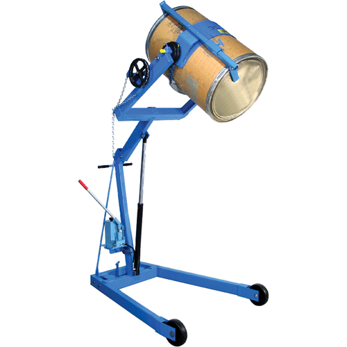 Manipulateurs de barils Hydra-Lift, Capacit&eacute; 55 gal. US (45 gal. imp.) Meunier Outillage Industriel