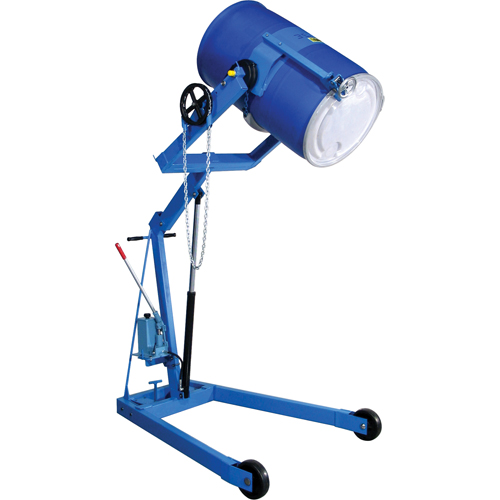 Manipulateurs de barils Hydra-Lift, Capacit&eacute; 55 gal. US (45 gal. imp.) Meunier Outillage Industriel