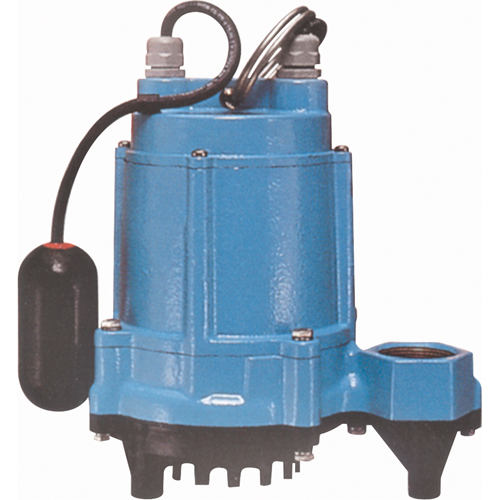 Pompes de puisard/pour effluents pour temp&eacute;ratures &eacute;lev&eacute;es, 50 gal./h, 115 V, 10,1 A, 1/3 CV Meunier Outillage Industriel