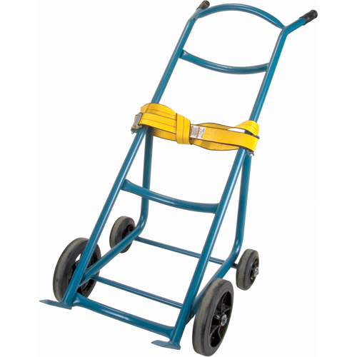 Drum Hand Truck , Steel Construction, 25 - 55 US Gal. (20 - 45 Imperial Gal.) Meunier Outillage Industriel