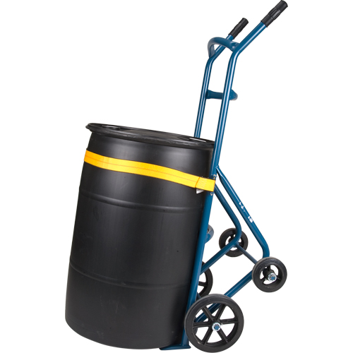 Drum Hand Truck , Steel Construction, 25 - 55 US Gal. (20 - 45 Imperial Gal.) Meunier Outillage Industriel