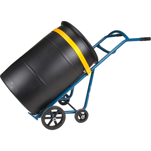 Drum Hand Truck , Steel Construction, 25 - 55 US Gal. (20 - 45 Imperial Gal.) Meunier Outillage Industriel