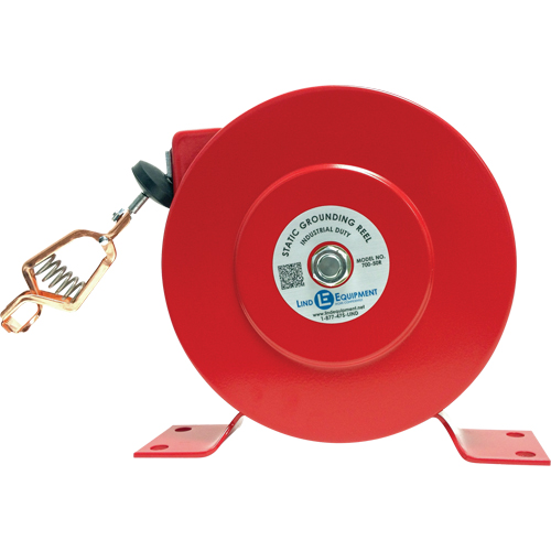 Retractable Grounding Wires, 20' Length, Light-Duty Meunier Outillage Industriel