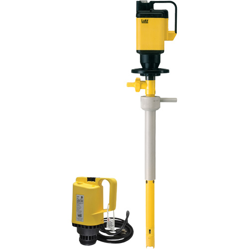 Electric Drum Pumps, Polypropylene, 24 GPM Meunier Outillage Industriel