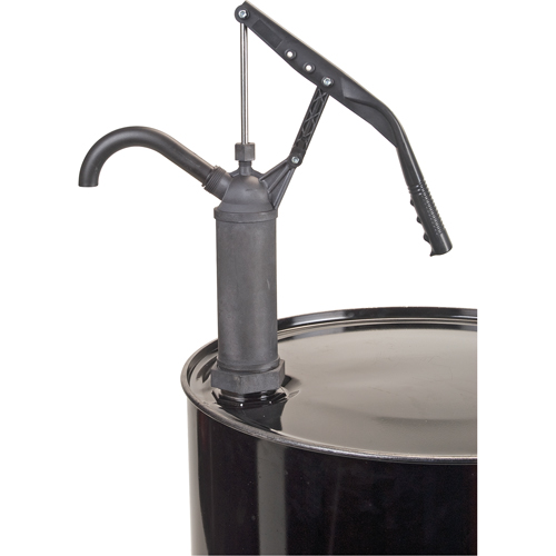 Lever-Type Drum Pump, Polypropylene, 14 oz./Stroke, Fits 5-55 Gal. Meunier Outillage Industriel