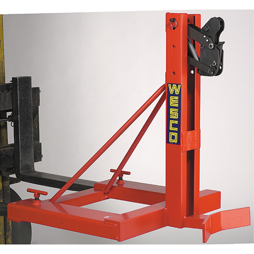 Gator Grip Forklift Attachment for Drum Handling, For 30 US Gal. (25 Imperial Gal.) / 50 US Gal. (41.6 Imperial Gal.) / 80 US Gal. (66.6 Imperial Gal.) Meunier Outillage Industriel
