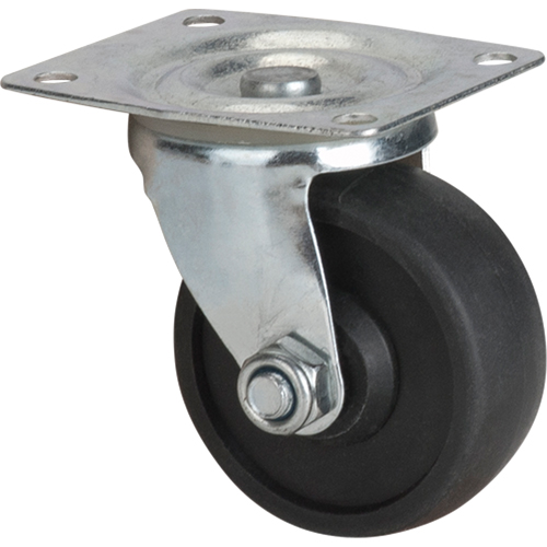 Roulette, Pivotant, 3" (76 mm), Polyol&eacute;fine, 250 lb (113 kg) Meunier Outillage Industriel