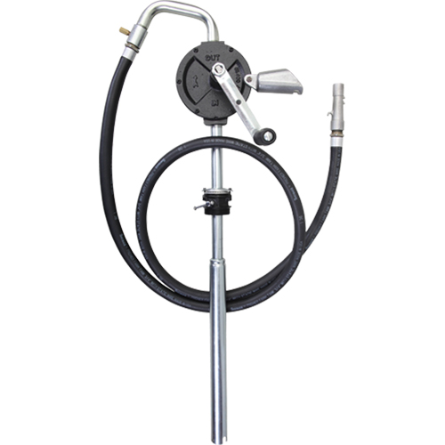 Pompe rotative pour baril, Fonte, Pour capacit&eacute; 15-55 gal., 10 gallons par minute Meunier Outillage Industriel