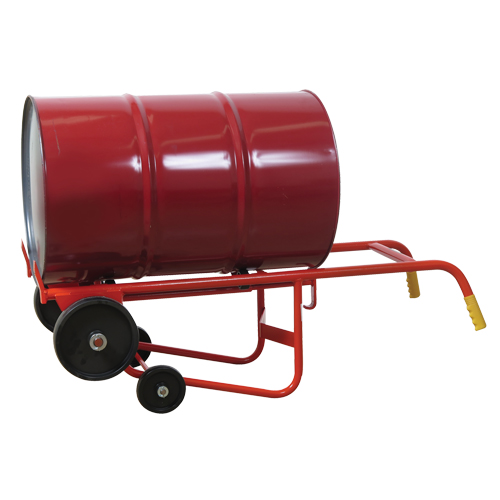 Chariot pour baril de s&eacute;rie standard 30BTW, Fabriqu&eacute; en Acier, 30 - 85 gal. US (25 - 70 gal. imp.) Meunier Outillage Industriel
