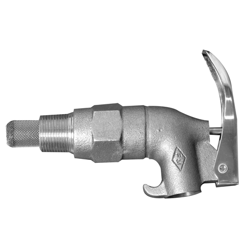 Soupape de baril en zinc avec pare-flamme, Alliage de zinc, entr&eacute;e NPT 3/4" Meunier Outillage Industriel