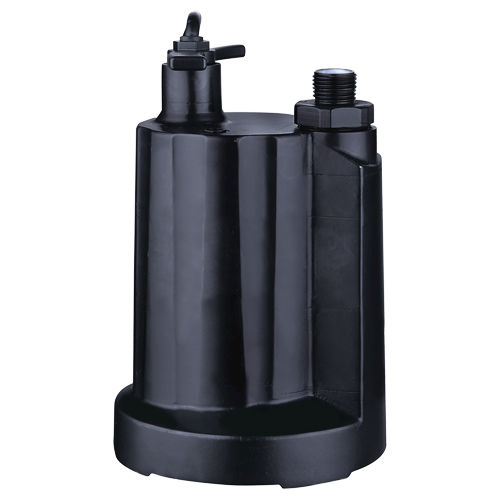 Submersible Utility Pump, 1/3 HP, 2160 GPH, 115 V, 4 A Meunier Outillage Industriel