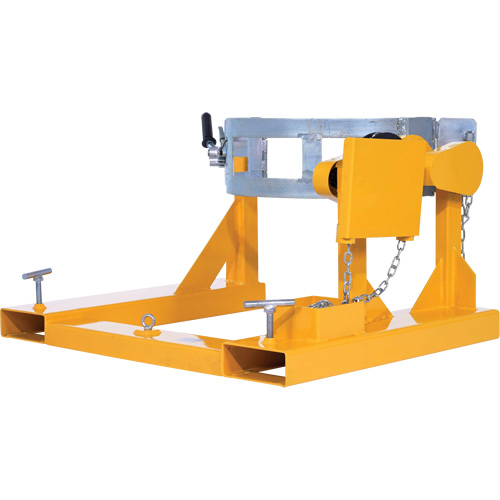 Porte-baril pour chariot &agrave; fourche, Pour 55 gal. US (45,8 gal imp&eacute;rial) Meunier Outillage Industriel