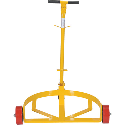 Lo-Profile Drum Caddy, Steel Construction, 30 US Gal. (24.9 Imperial Gal.)/5 US Gal. (4.1 Imperial Gal.)/55 US Gal. (45.8 Imperial Gal.) Meunier Outillage Industriel