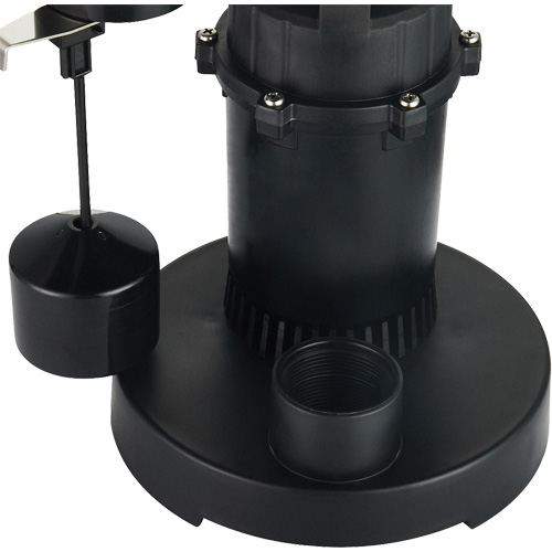 Thermoplastic Submersible Sump Pump, 2560 GPH, 115 V, 4.6 A, 1/3 HP Meunier Outillage Industriel