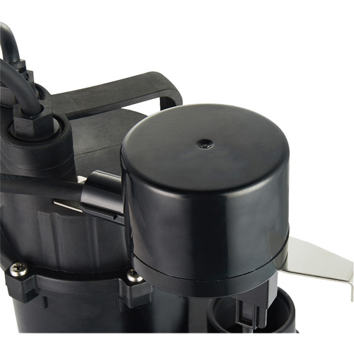 Thermoplastic Submersible Sump Pump, 2560 GPH, 115 V, 4.6 A, 1/3 HP Meunier Outillage Industriel
