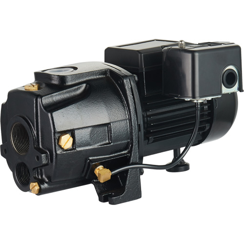 Dual Voltage Cast Iron Convertible Jet Pump, 115 V/230 V, 1100 GPH, 1/2 HP Meunier Outillage Industriel