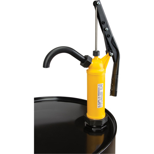 Pompe &agrave; baril de type levier, Polypropyl&egrave;ne, 14 oz/course, Pour barils de 5-55 gal. Meunier Outillage Industriel