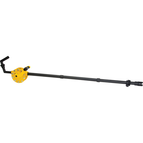 Pompe rotative pour baril, Polypropyl&egrave;ne, Pour capacit&eacute; 15 - 55 gal. US, 8 oz/course Meunier Outillage Industriel