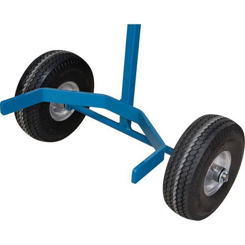 Chariot &agrave; cylindres, Roues Anticrevaison, Base de 15-1/2" W x 14-1/4" L, 600 lb Meunier Outillage Industriel