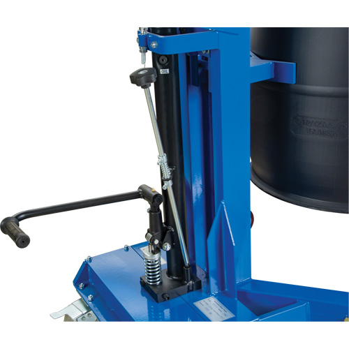 &eacute;l&eacute;vateur ergonomique pour baril, 55 gal. US (45 gal. imp.)/85 gal. US (70 gal. imp.) Meunier Outillage Industriel
