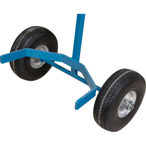 Chariot &agrave; cylindres, Roues Anticrevaison, Base de 15-1/2" W x 14-1/4" L, 600 lb Meunier Outillage Industriel